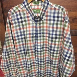 Orvis Men’s Long sleeve dress shirt size XL